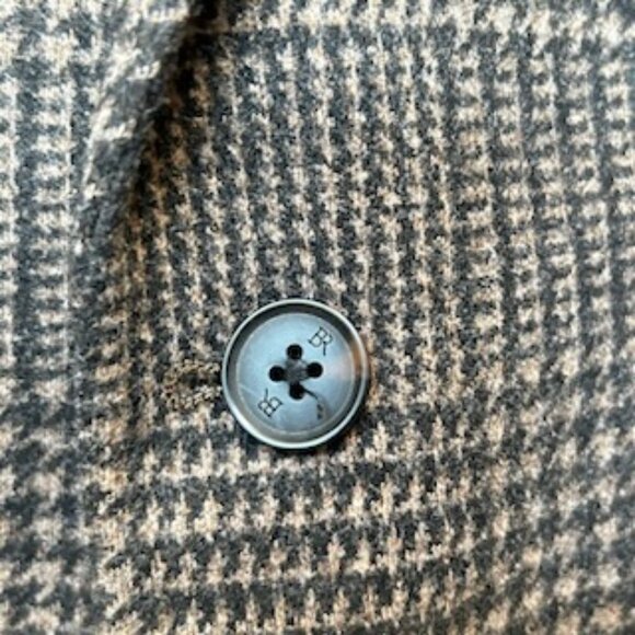 NWOT Banana Republic Tailored Fit Brown Glen Plaid Jacket Blazer - Picture 14 of 16